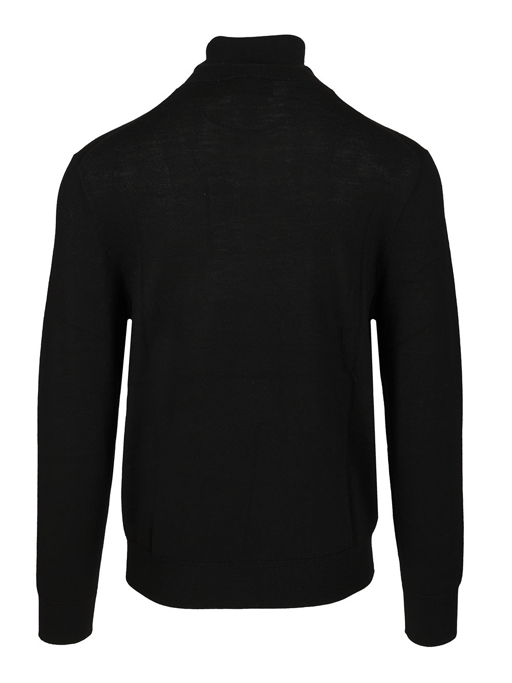 Turtleneck Sweater Black Wool