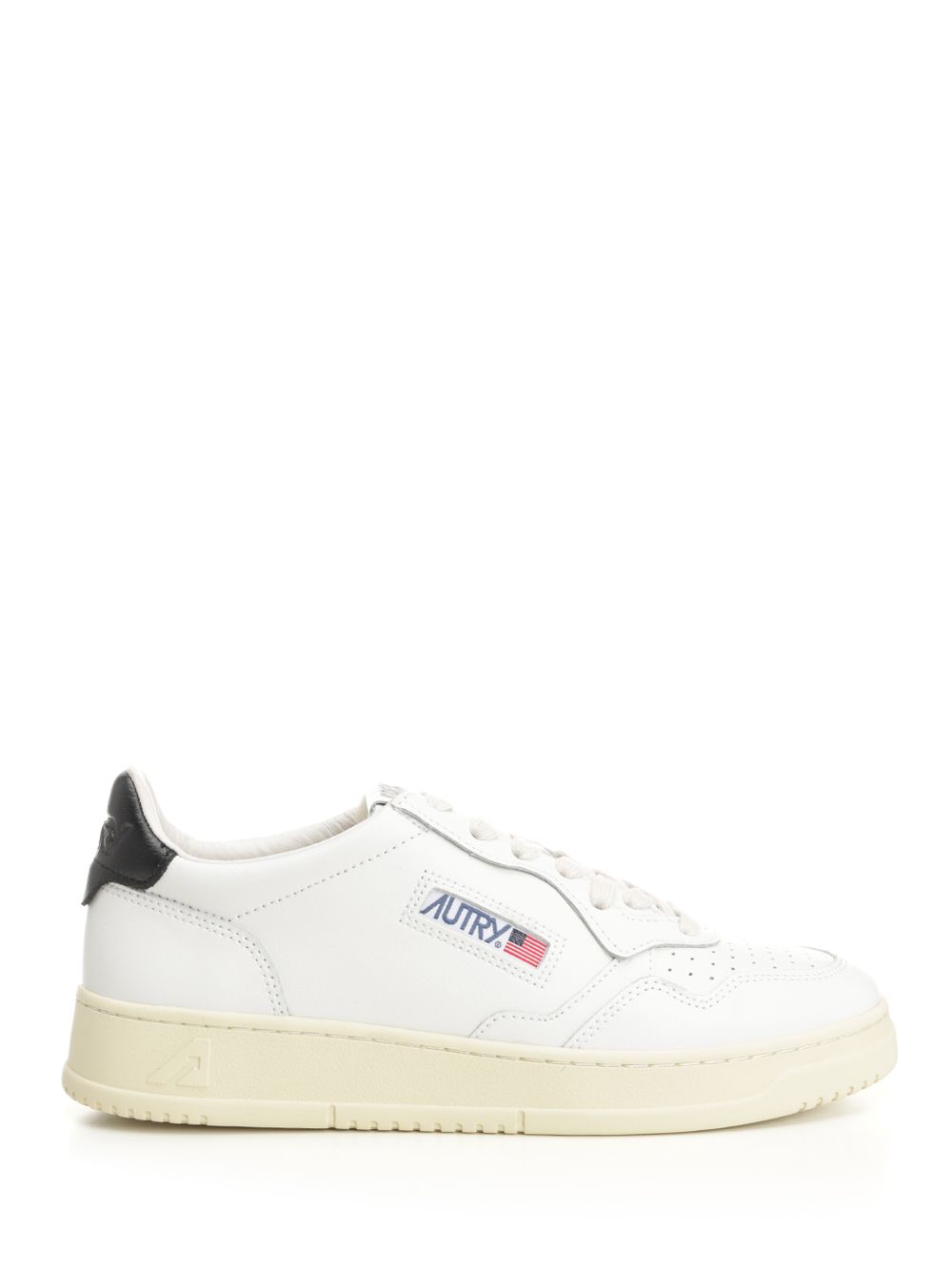 Medalist Low Sneakers White Cow Leather Nylon