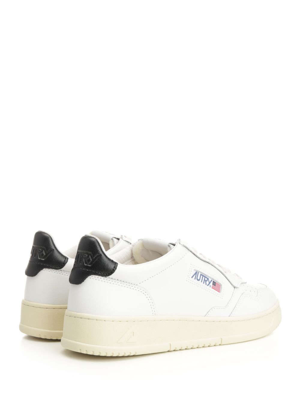 Medalist Low Sneakers White Cow Leather Nylon