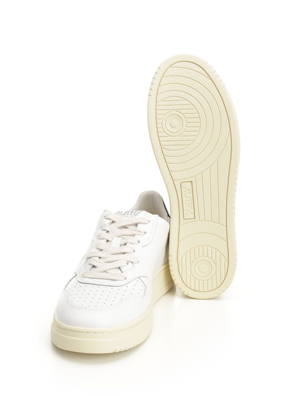 Medalist Low Sneakers White Cow Leather Nylon