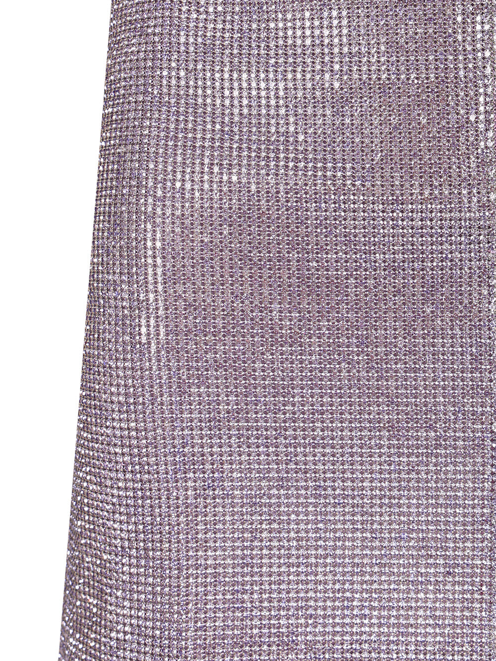 Metallic mesh skirt Violet Pes