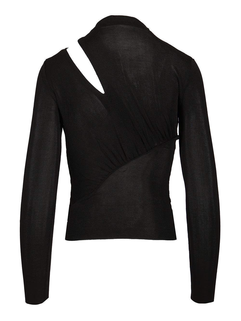 Viscose knit top Black Main:vis Tops