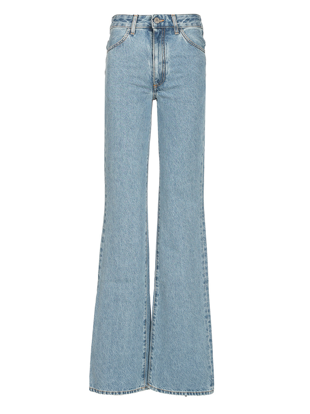 Denim Long Trousers Light Blue Jean