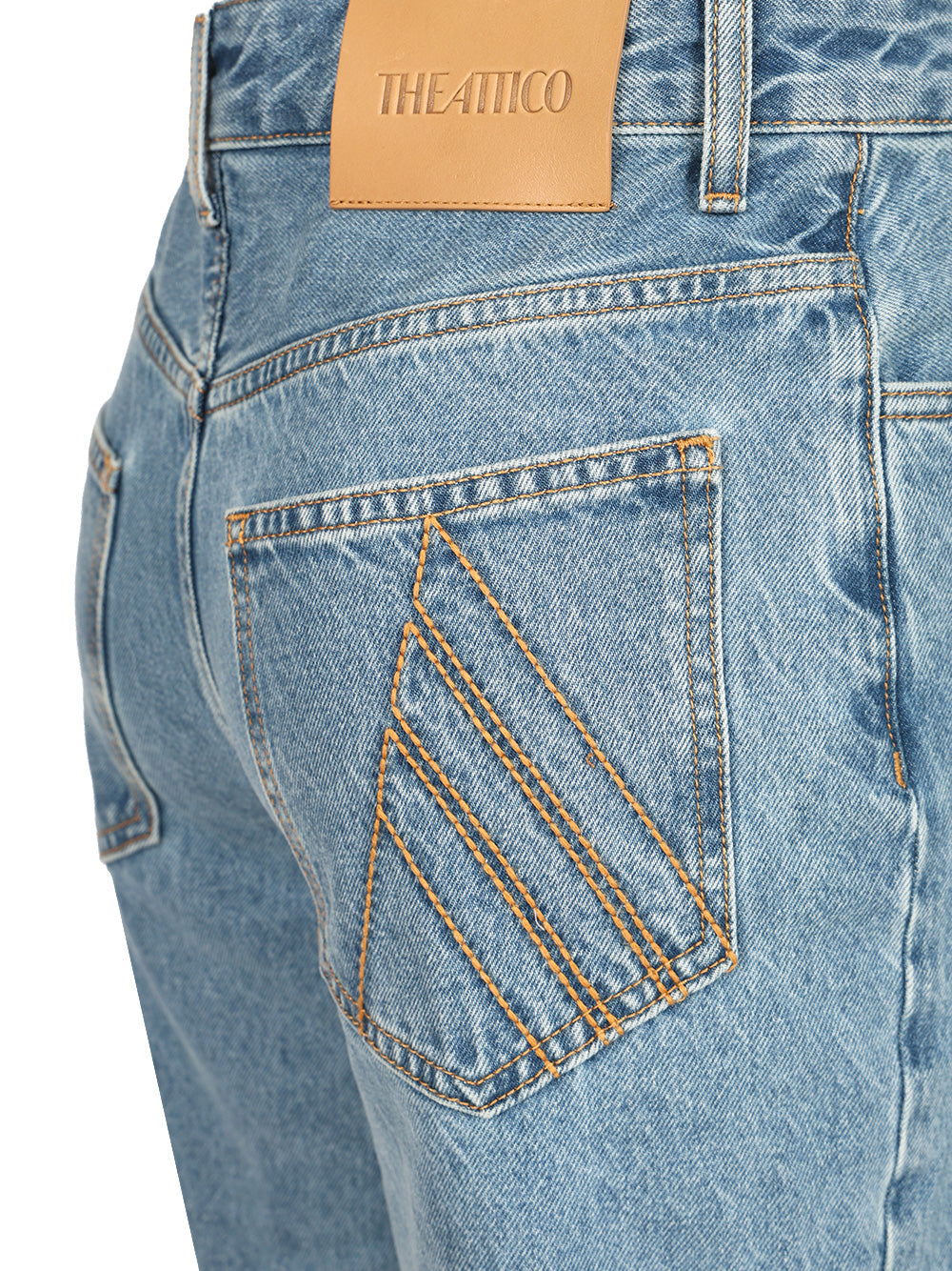 Denim Long Trousers Light Blue Jean