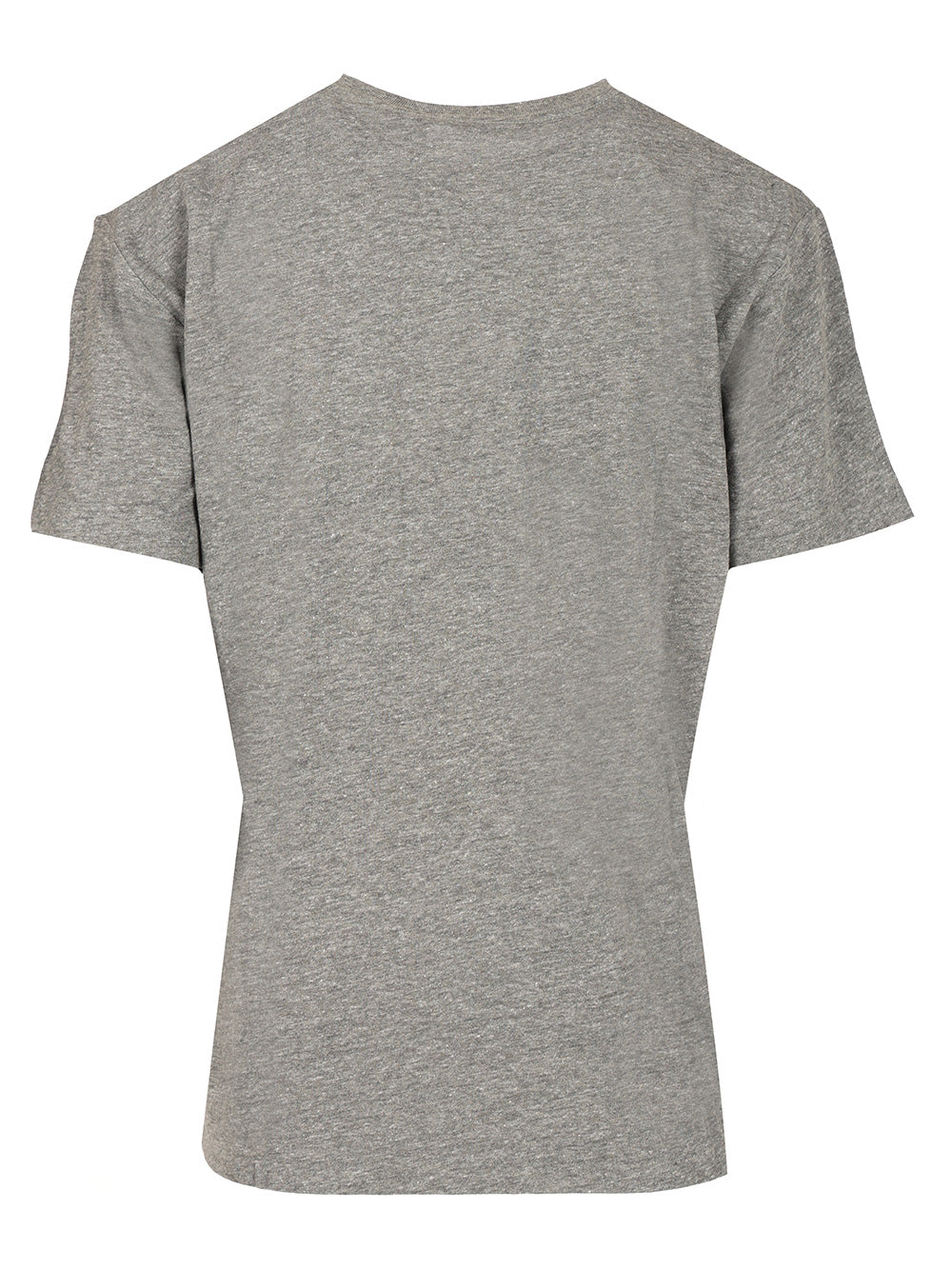 Logo T-shirt Grey Polyester Cotton Viscose