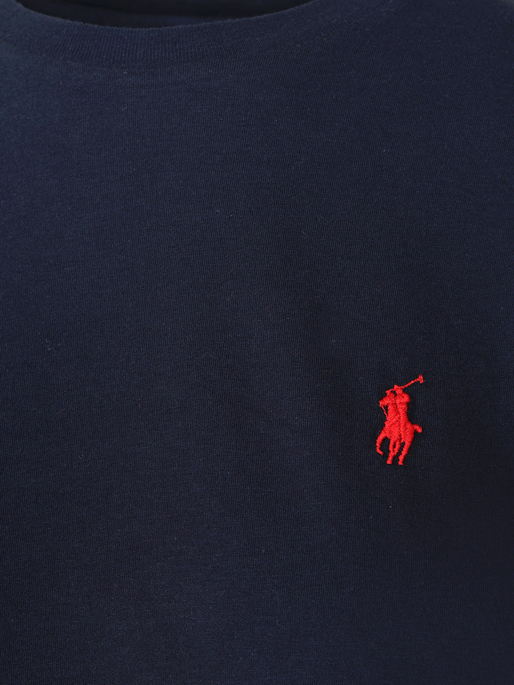 Cotton T-shirt Blue
