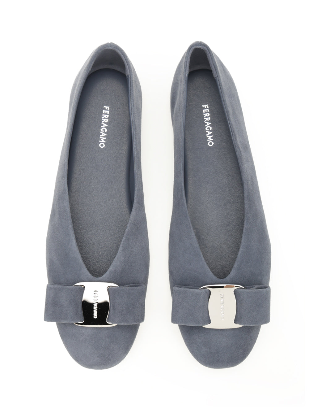Vara suede ballerina Grey Scarpe Basse