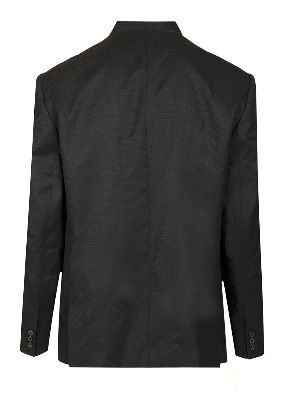 Tailored Kimono Jacket Black Virgin Wool