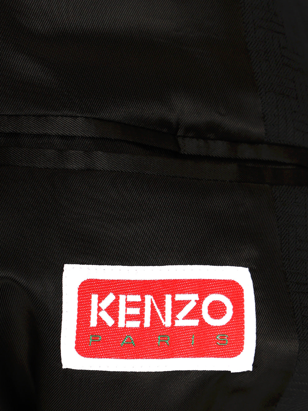 Tailored Kimono Jacket Black Virgin Wool
