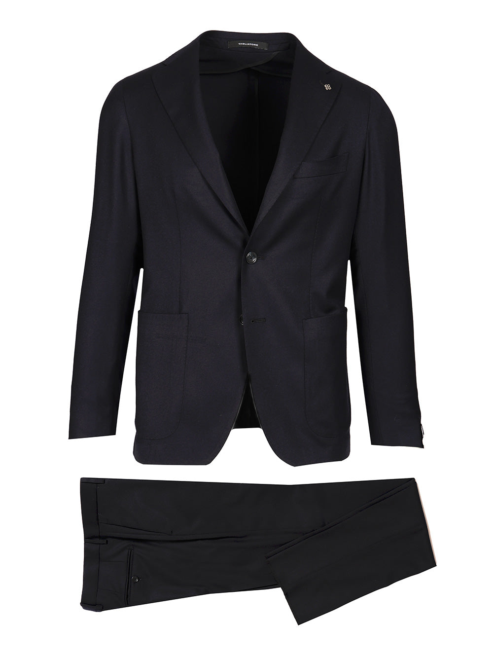 Wool and silk suit Blue Dress