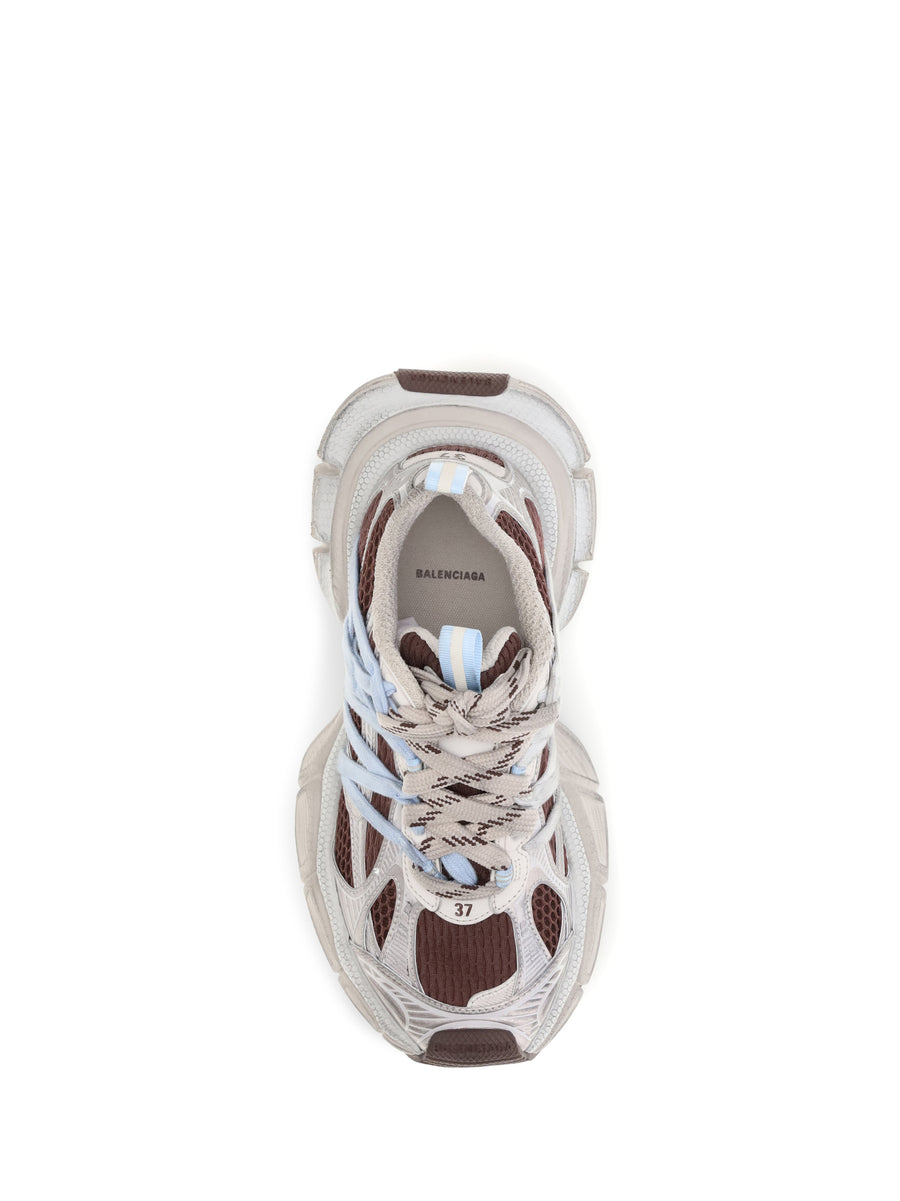 Sneakers 3xl Interlace Brown-Beige-Blue Brown/beige/blue Trainers