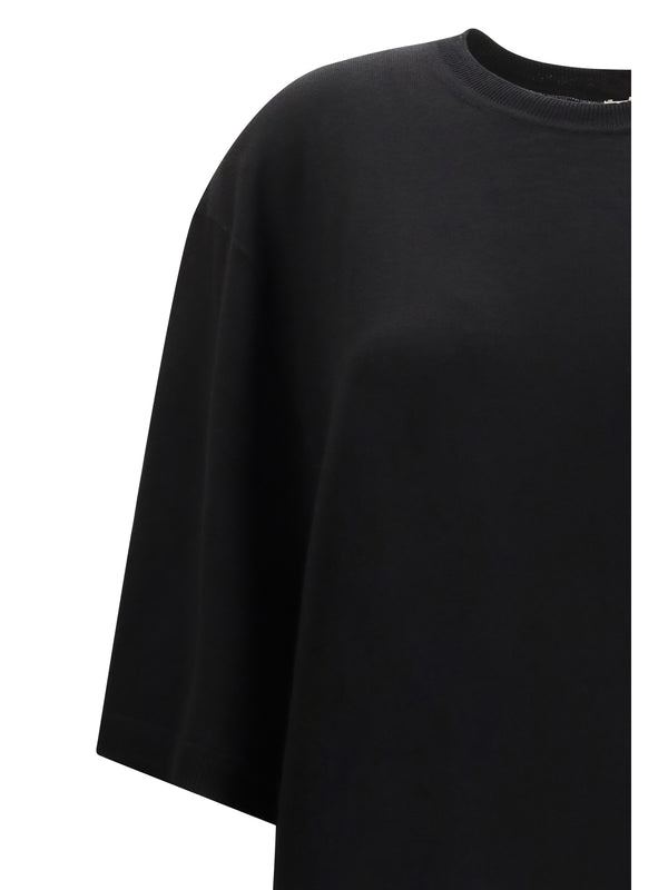Dress Wool T-Shirt Black Merino
