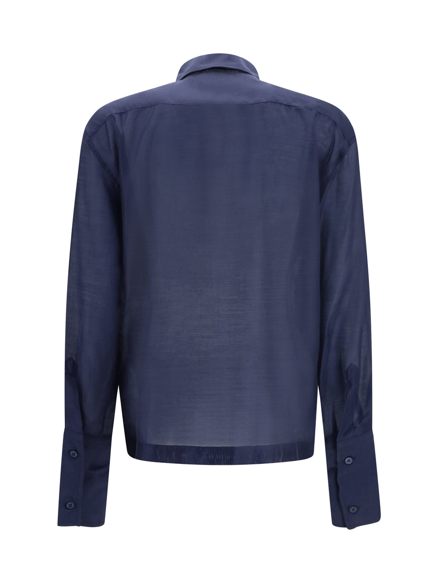 Shirt Codie Night Blue Merino Wool