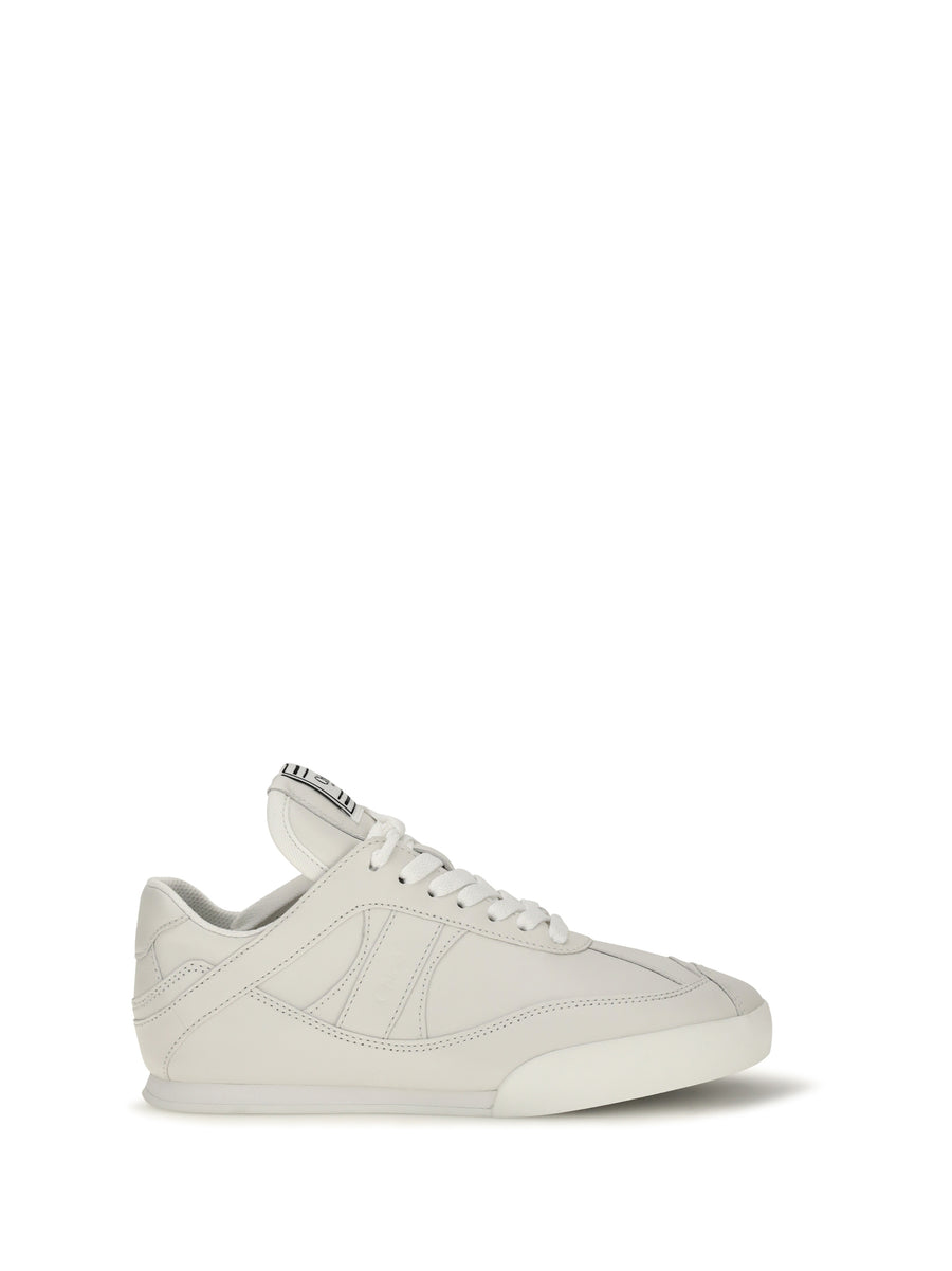 Sneakers Kick White Leather Calf Trainers