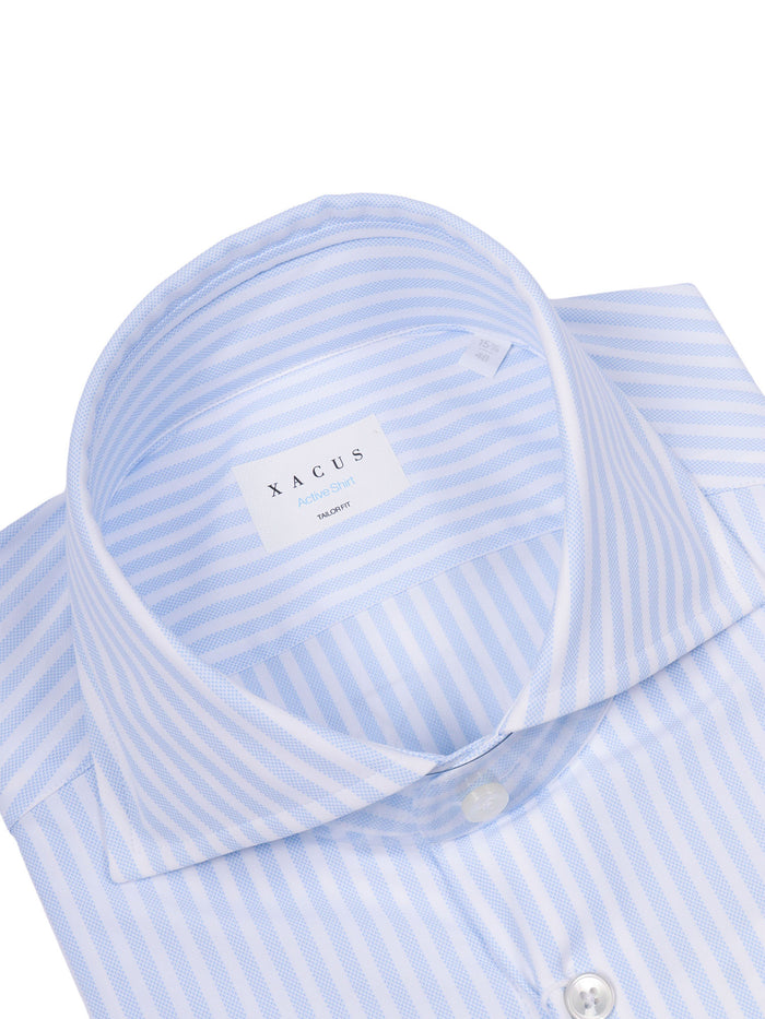 Shirt Light Blue Polyamide Elastane
