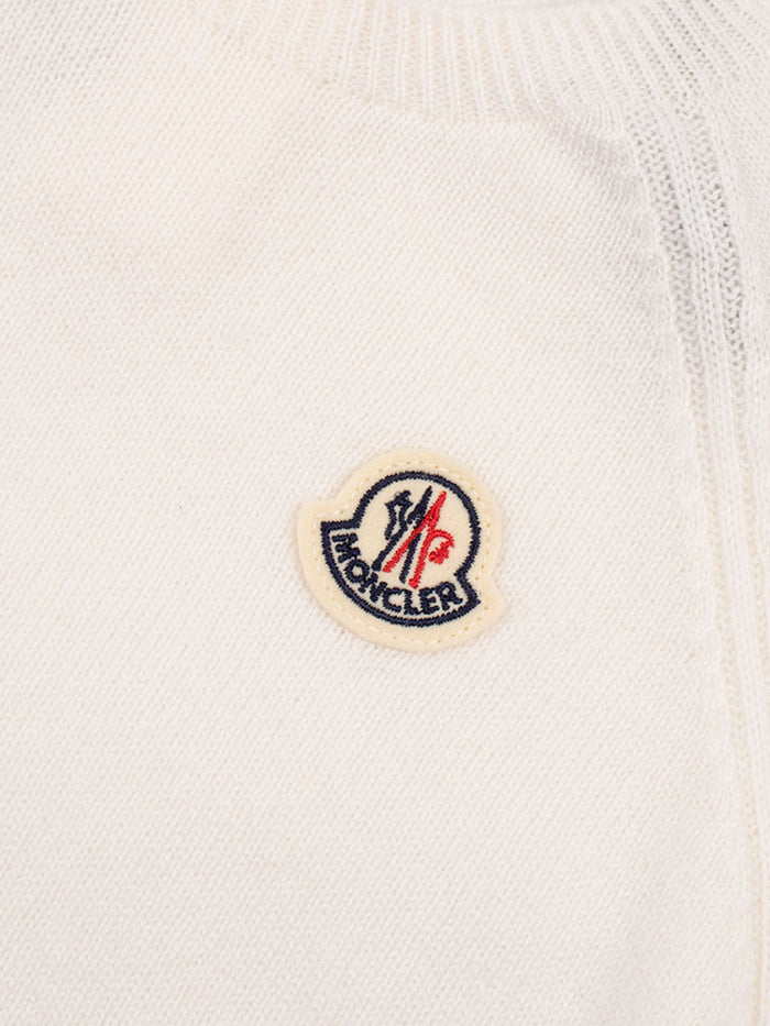 Crewneck White Cashmere