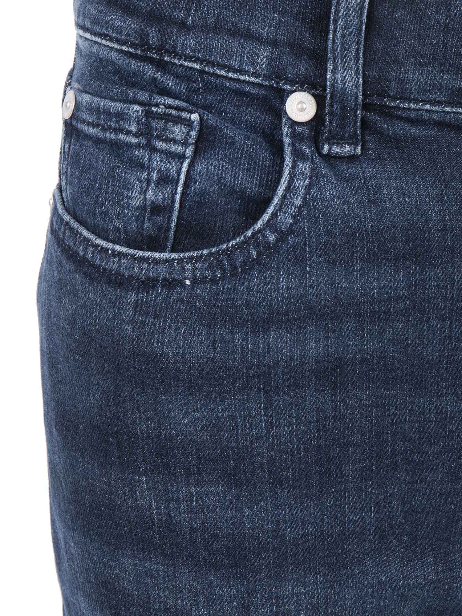 RELAXED SKINNY Baltimora Blue Cotton Elastane Jean