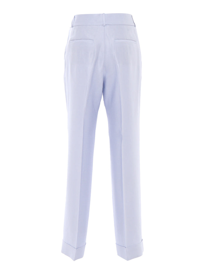 WOMAN TROUSERS Light Blue Pant