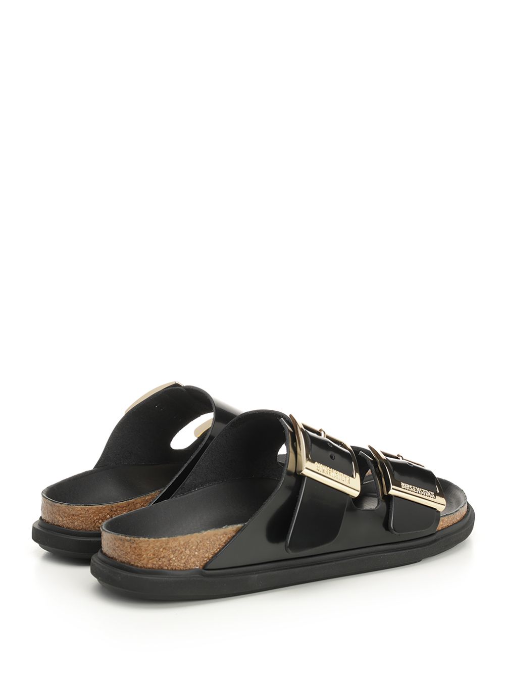 Arizona Sandals Black Leather