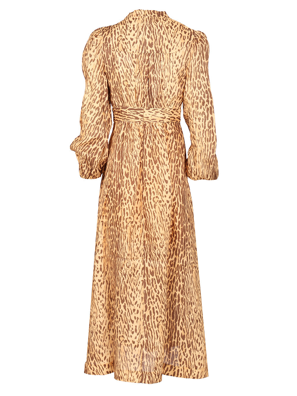 Leopard Print Midi Dress Animalier