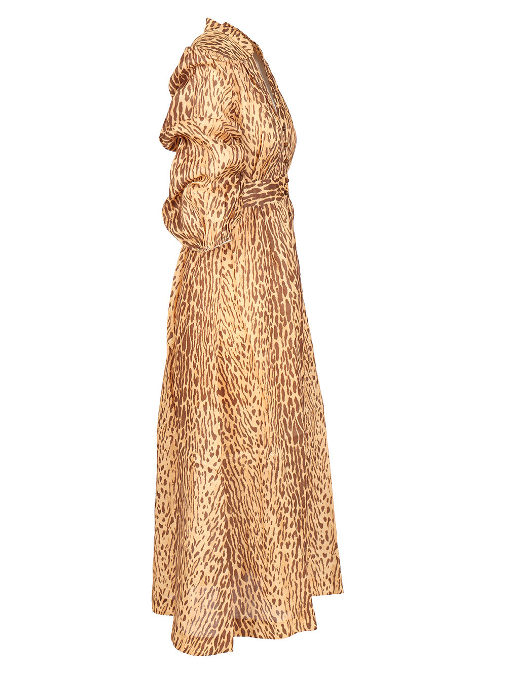 Leopard Print Midi Dress Animalier