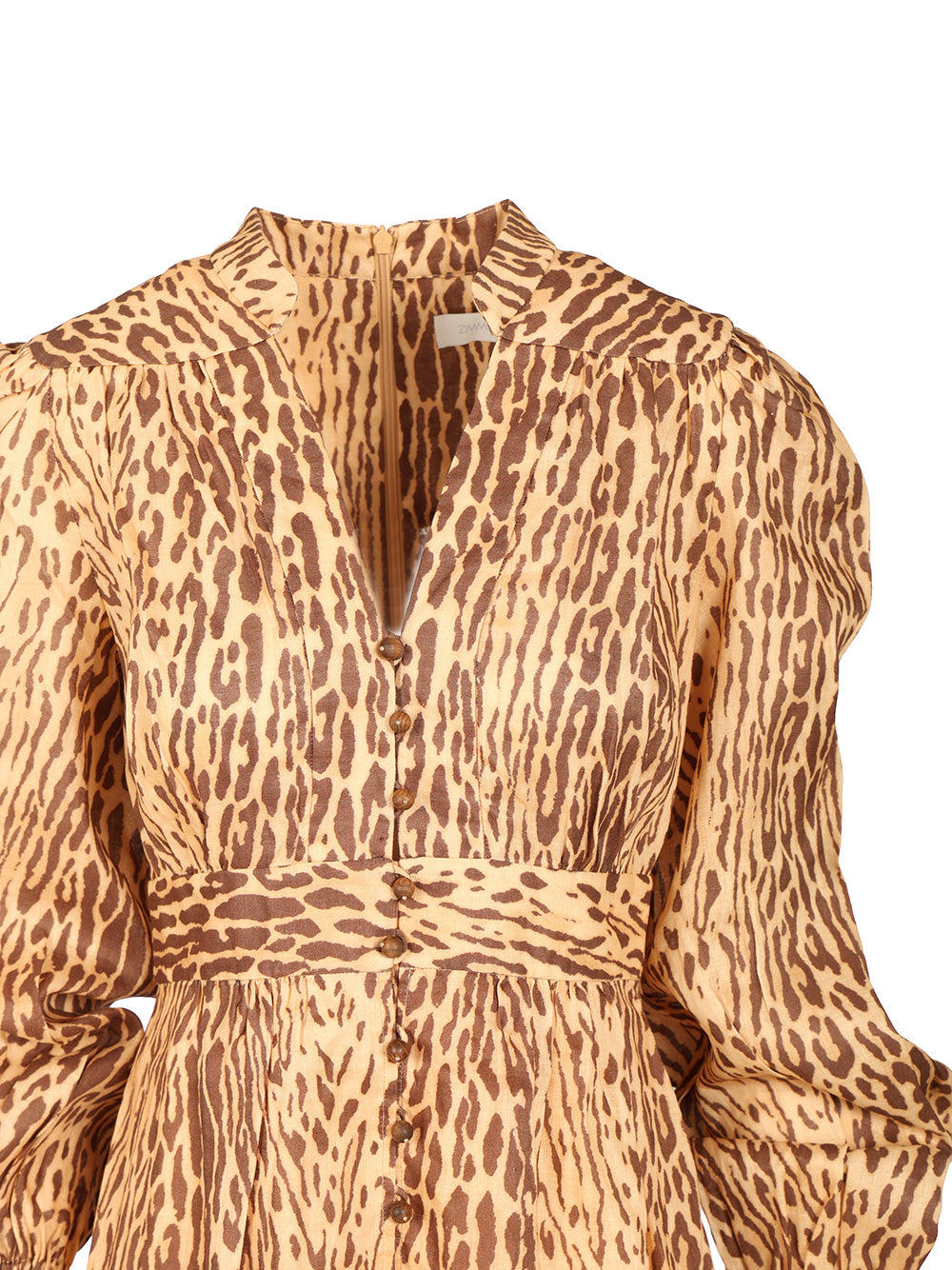 Leopard Print Midi Dress Animalier