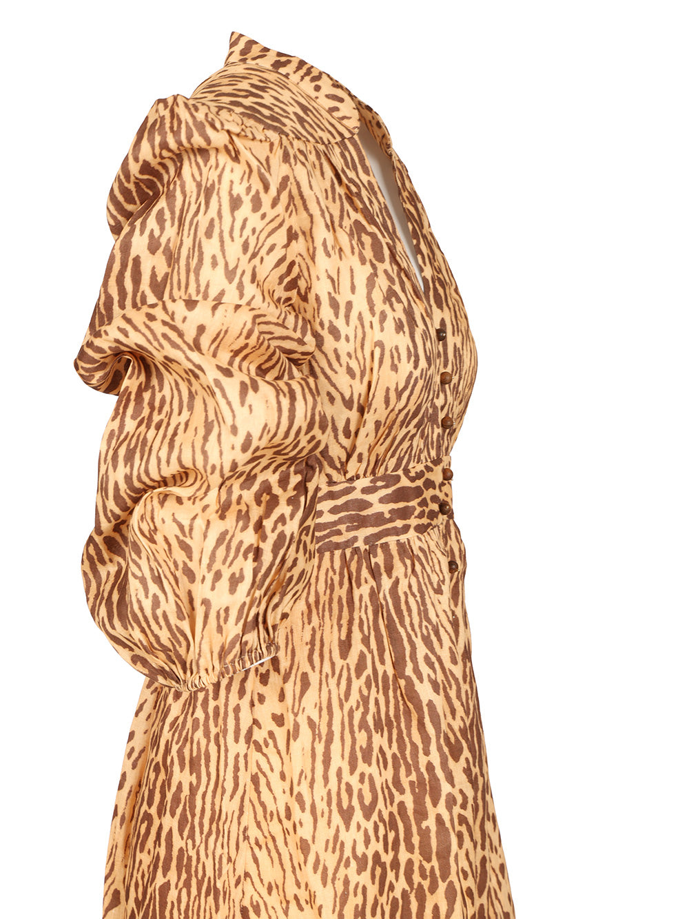 Leopard Print Midi Dress Animalier