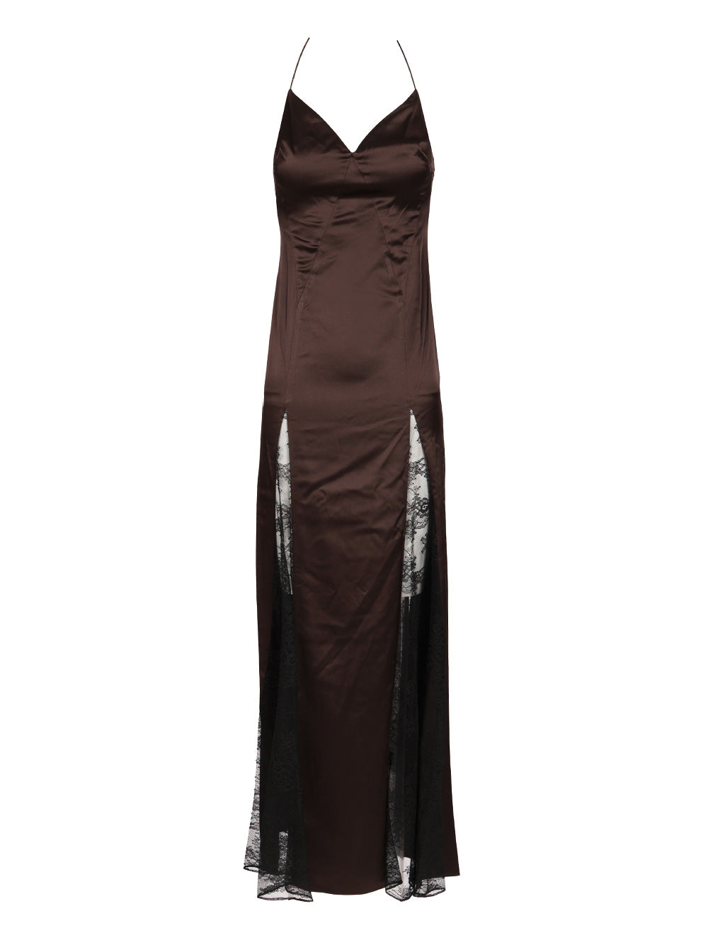 Trinity Slip Dress Brown Ac Pl