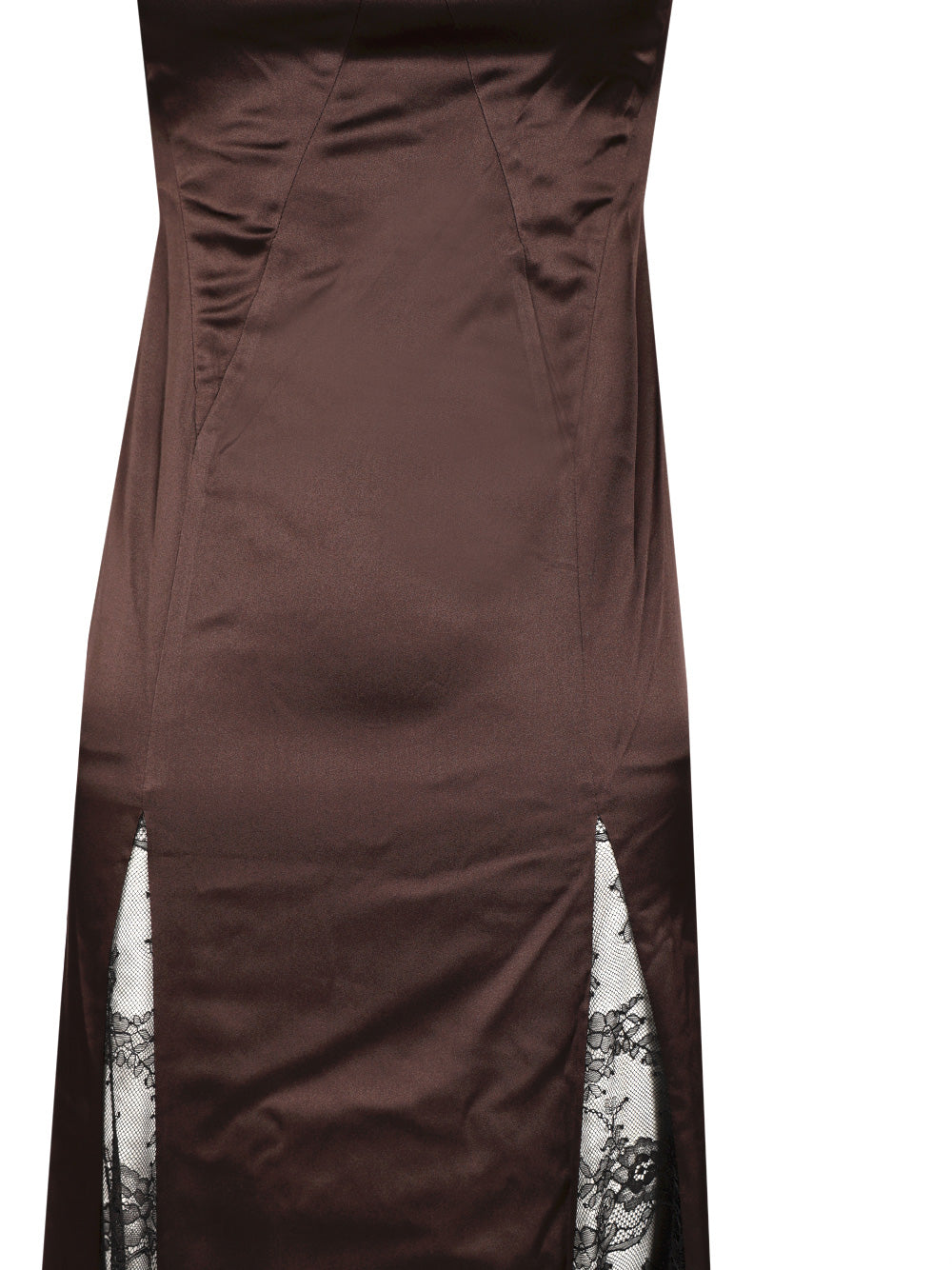 Trinity slip dress Brown Ac Pl