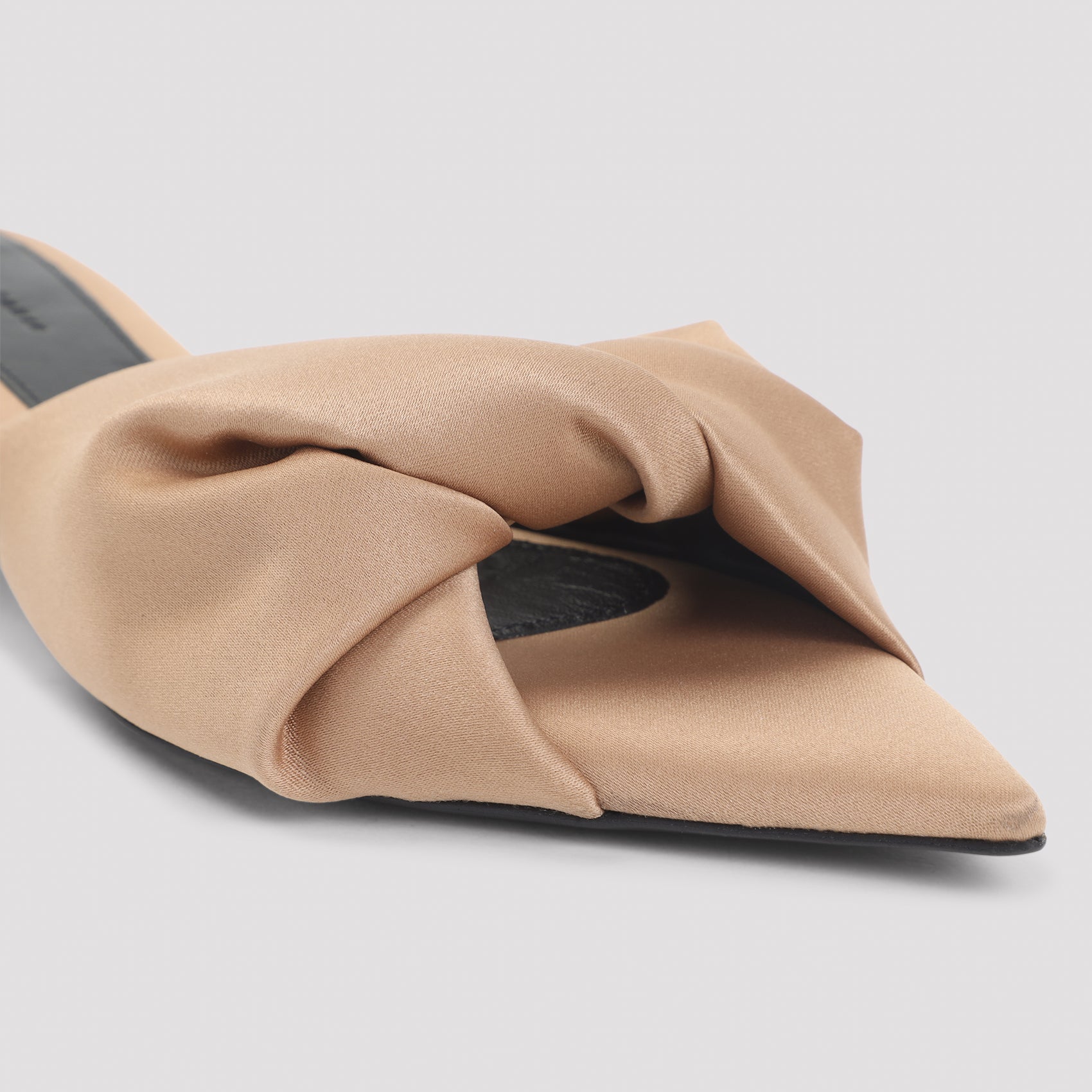 Sandals Nude & Neutrals Polyester Lamb Skin Shoe