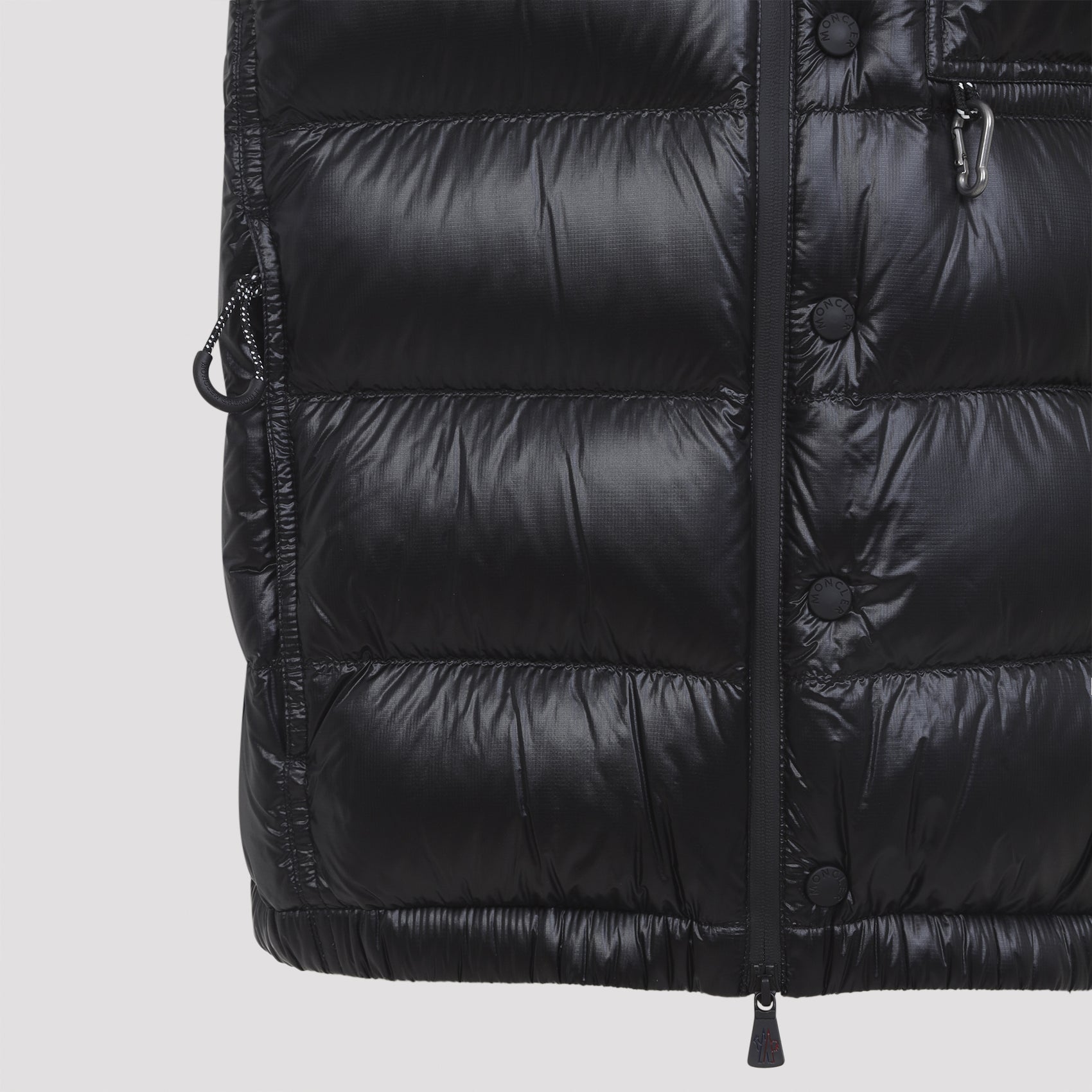 Uychi Vest Black Polyamide Down Feather Gilet