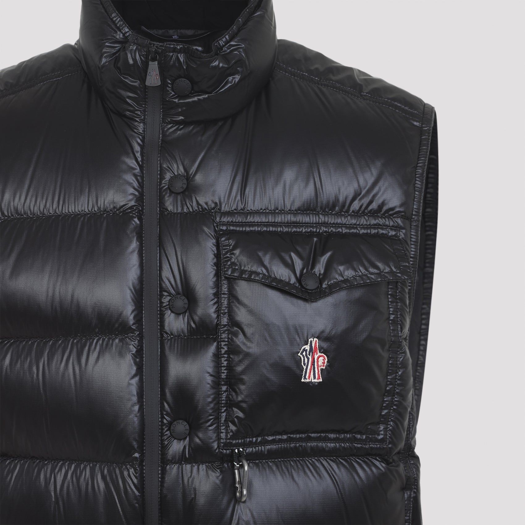 Uychi Vest Black Polyamide Down Feather Gilet