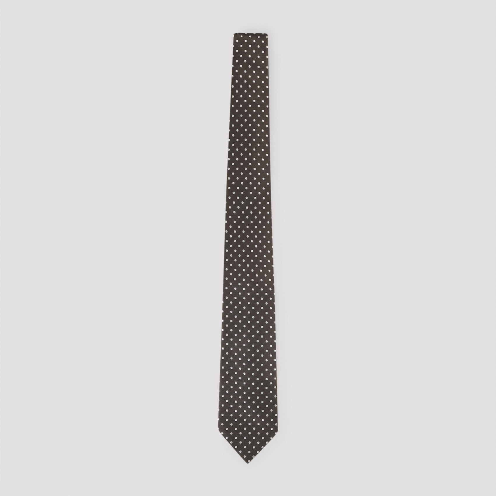 Silk Tie Brown Mulberry