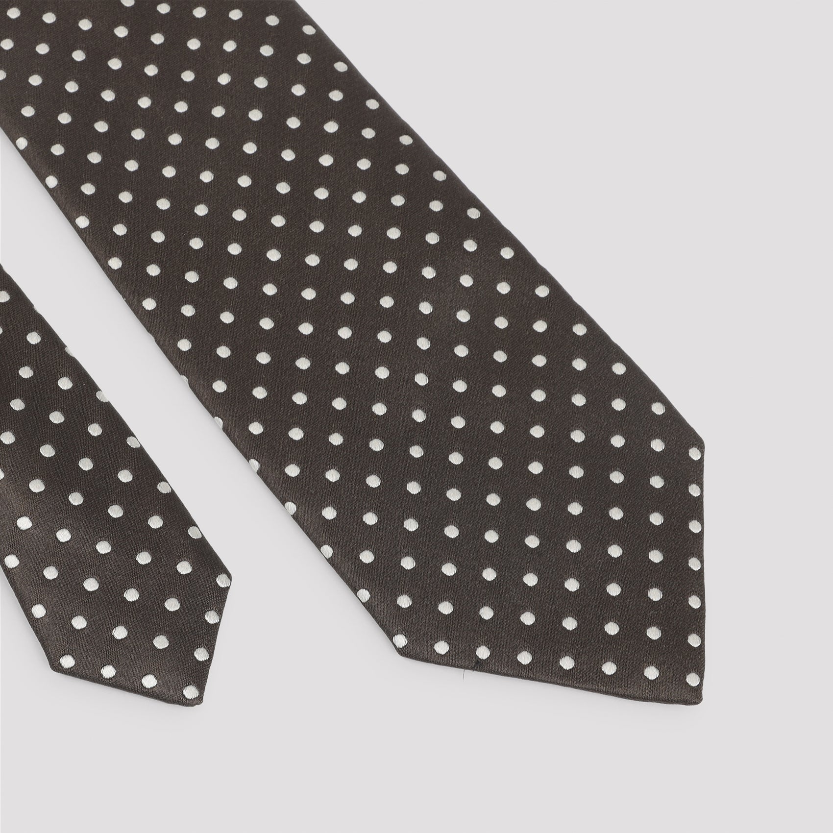 Silk Tie Brown Mulberry