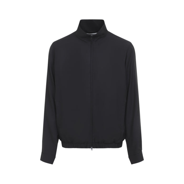 Casino Jacket Black Cupro Cotton