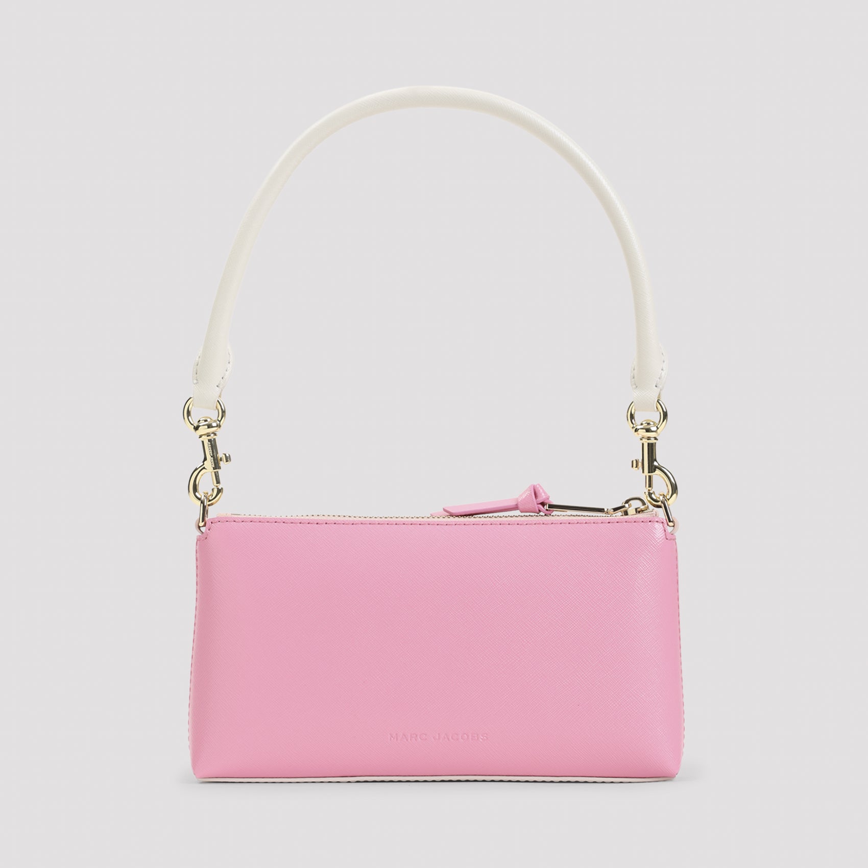 The Pochette Handbag Pink & Purple Leather Bag
