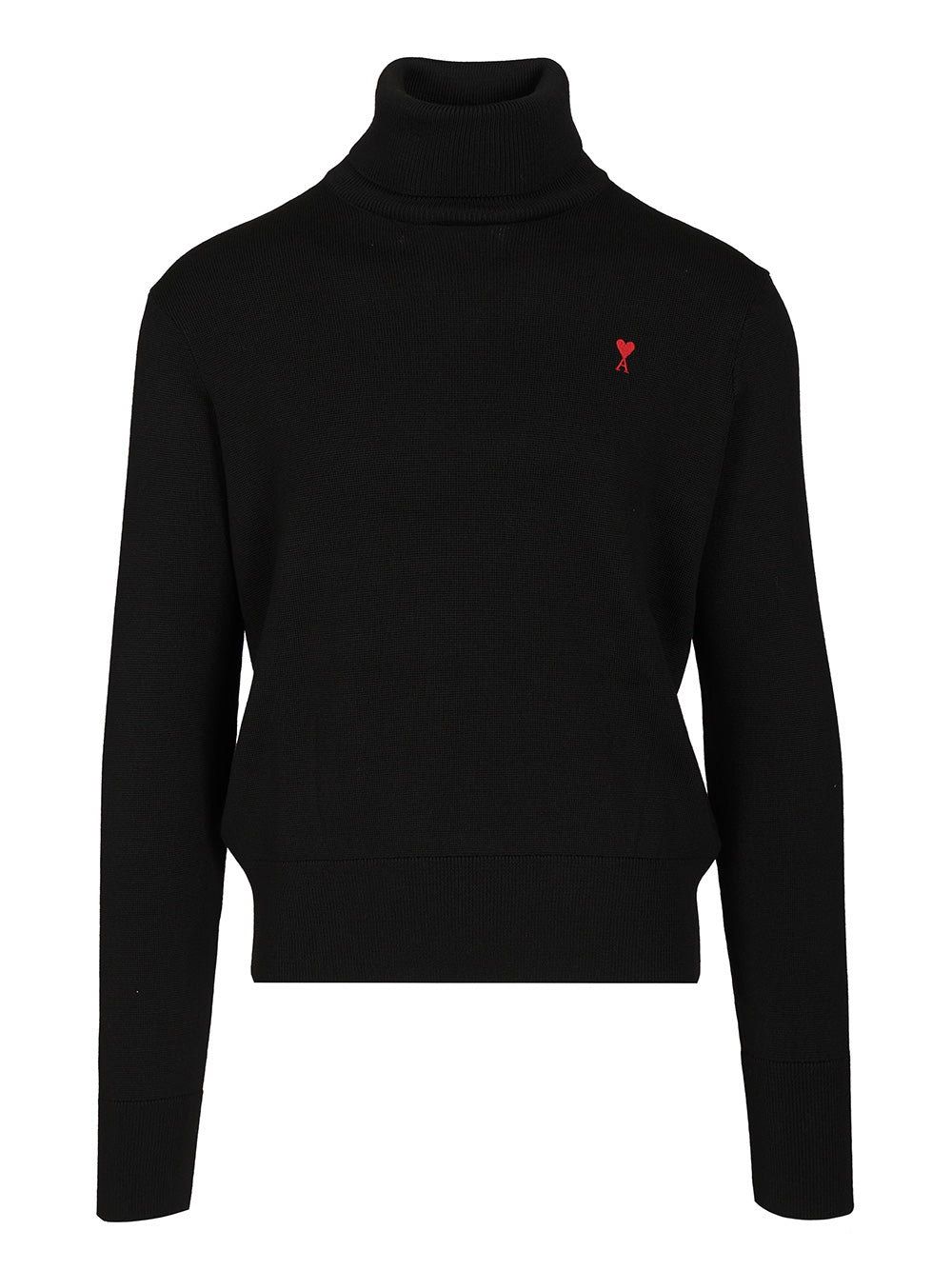 Turtleneck sweater Black Laine(ovis Aries) Knitwear