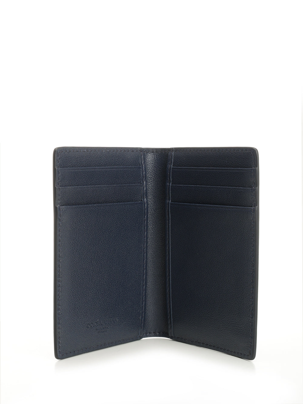 card holder Blue Leather Wallet