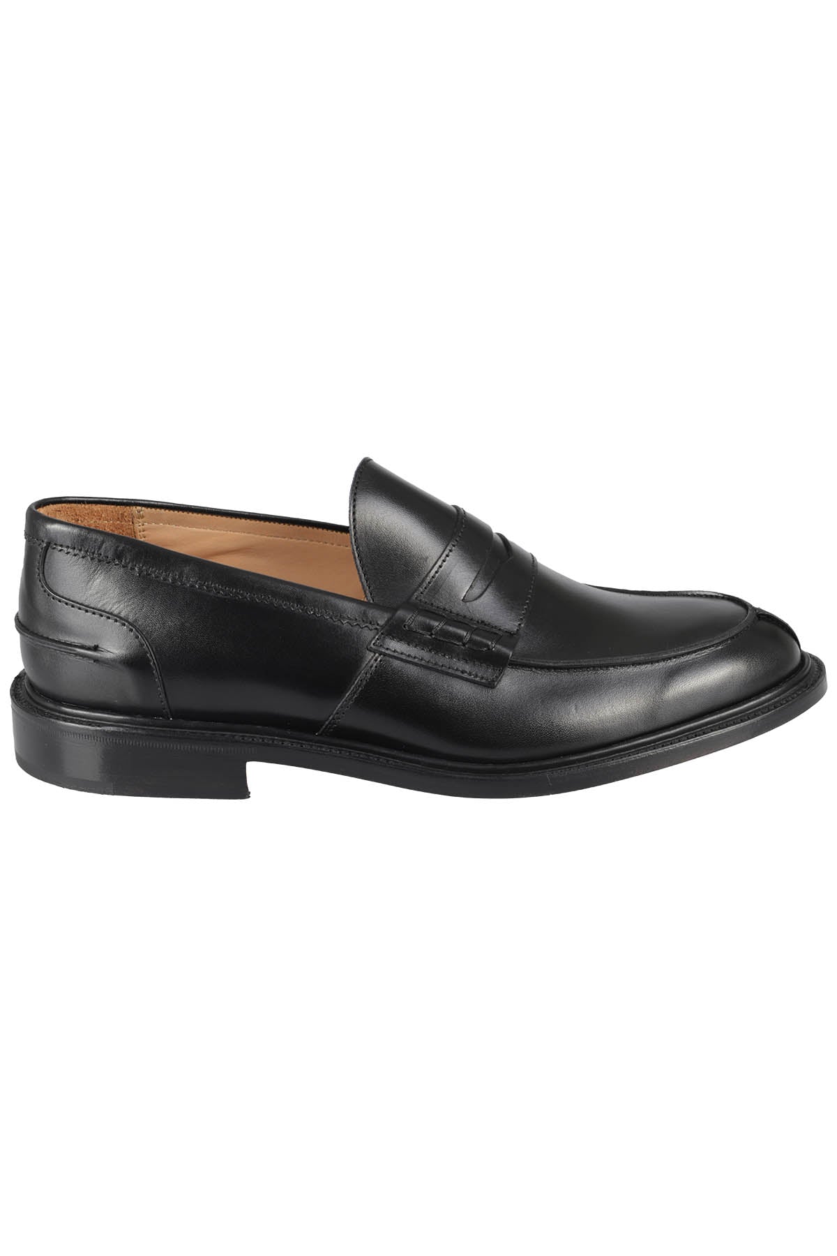 James Calf Leather Black Pelle Calzature