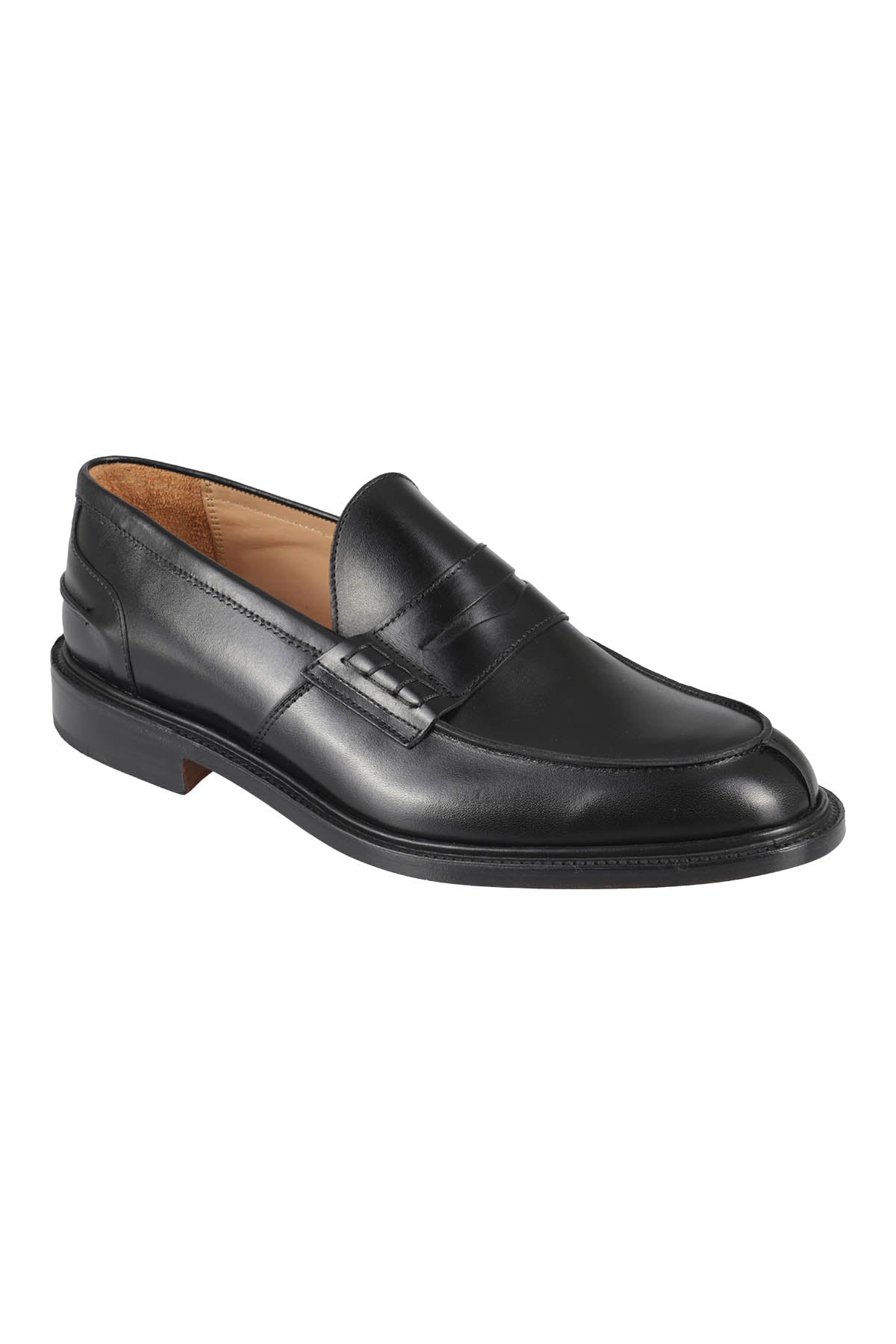 James Calf Leather Black Pelle Calzature