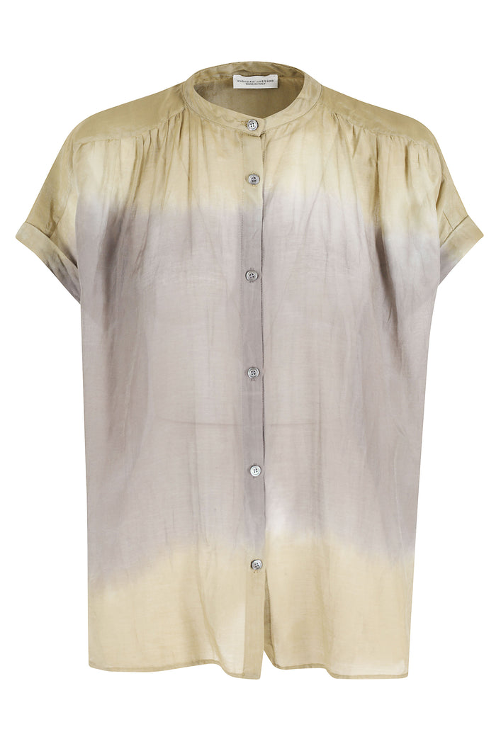 Coreana Mc Green Cotone Seta Camicia