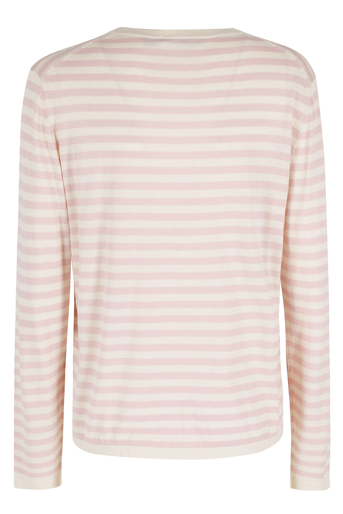 Girocollo Nude & Neutrals Lyocell Cotone Seta Maglia