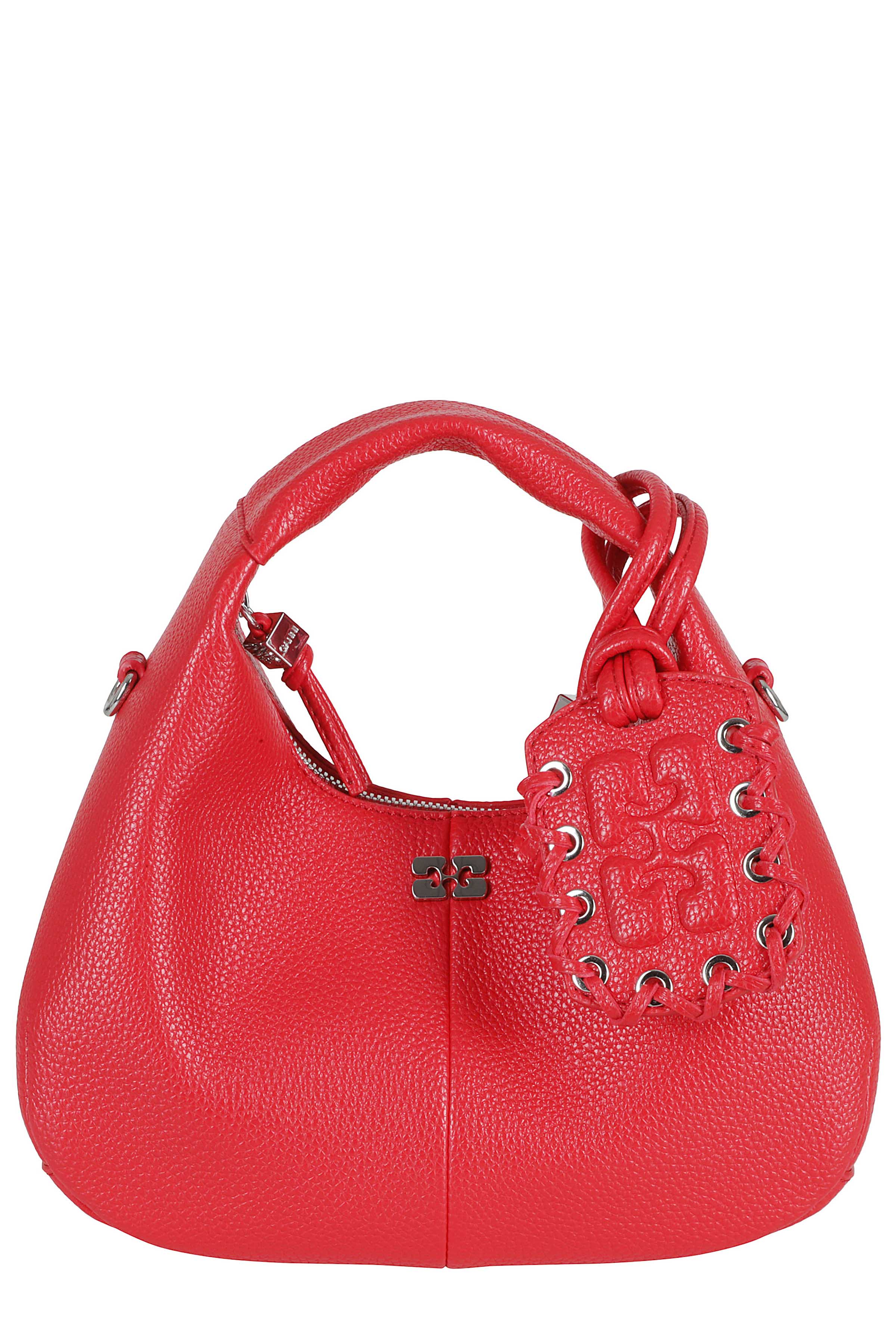 Hobo Mini Grained Red Poliestere Riciclato Borsa