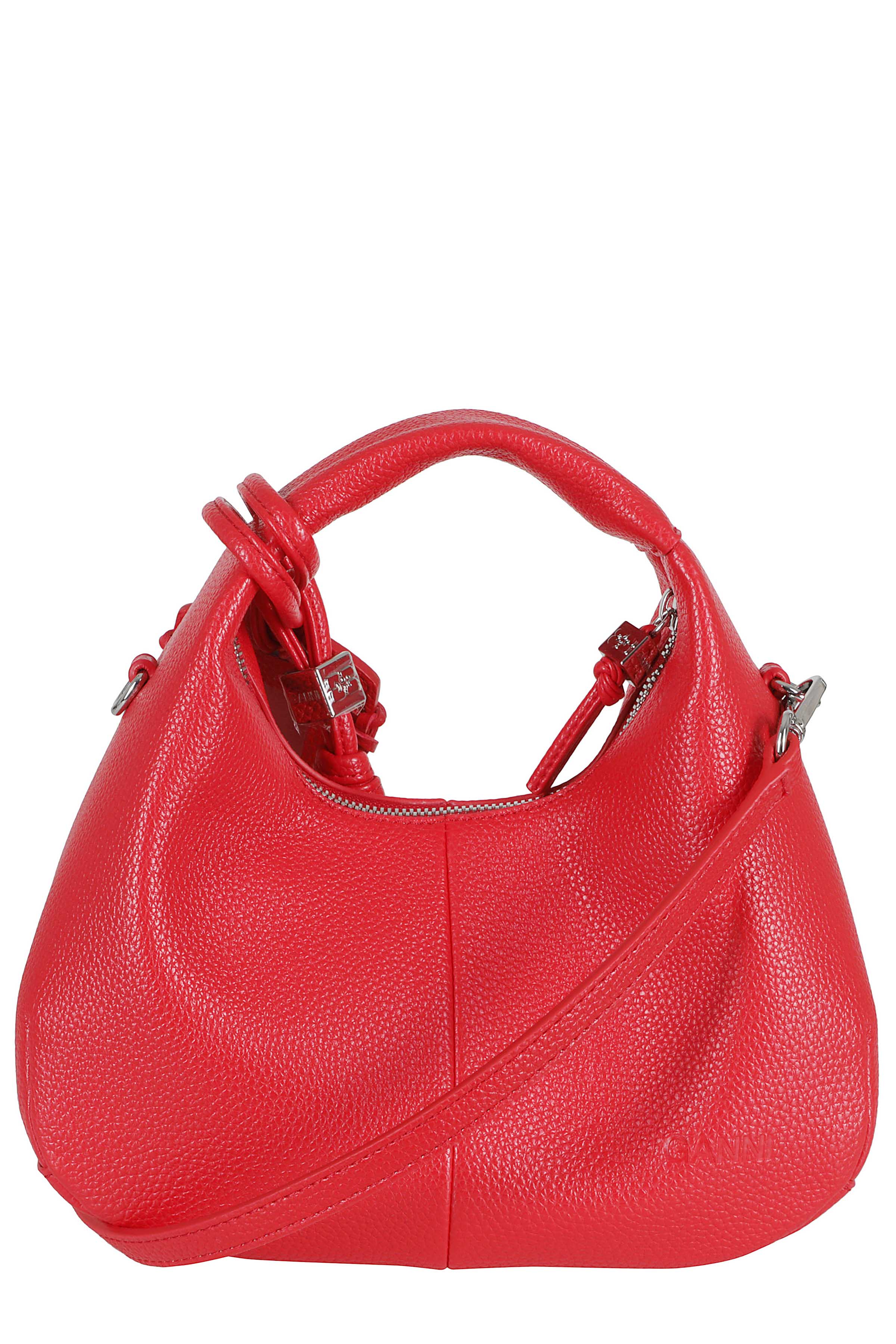 Hobo Mini Grained Red Poliestere Riciclato Borsa