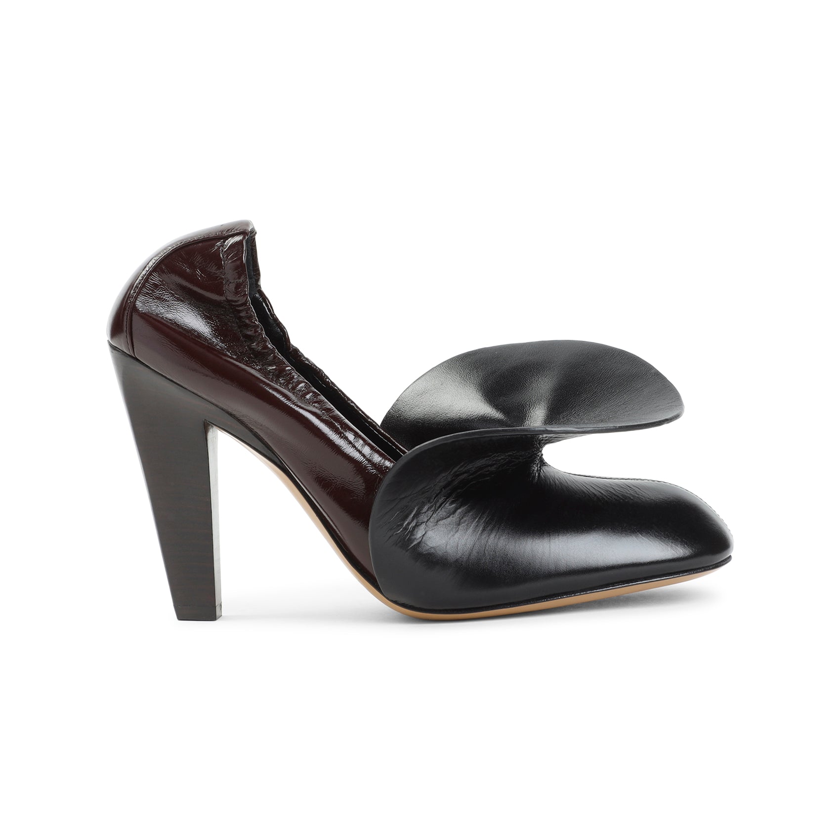 Stopper 100 Pump Black Calf Leather Shoe