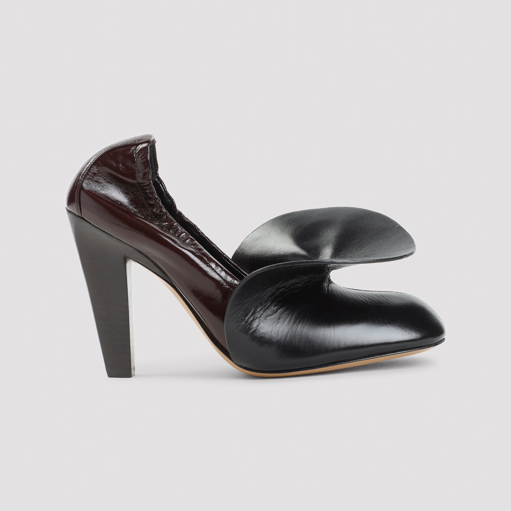 Stopper 100 Pump Black Calf Leather Shoe