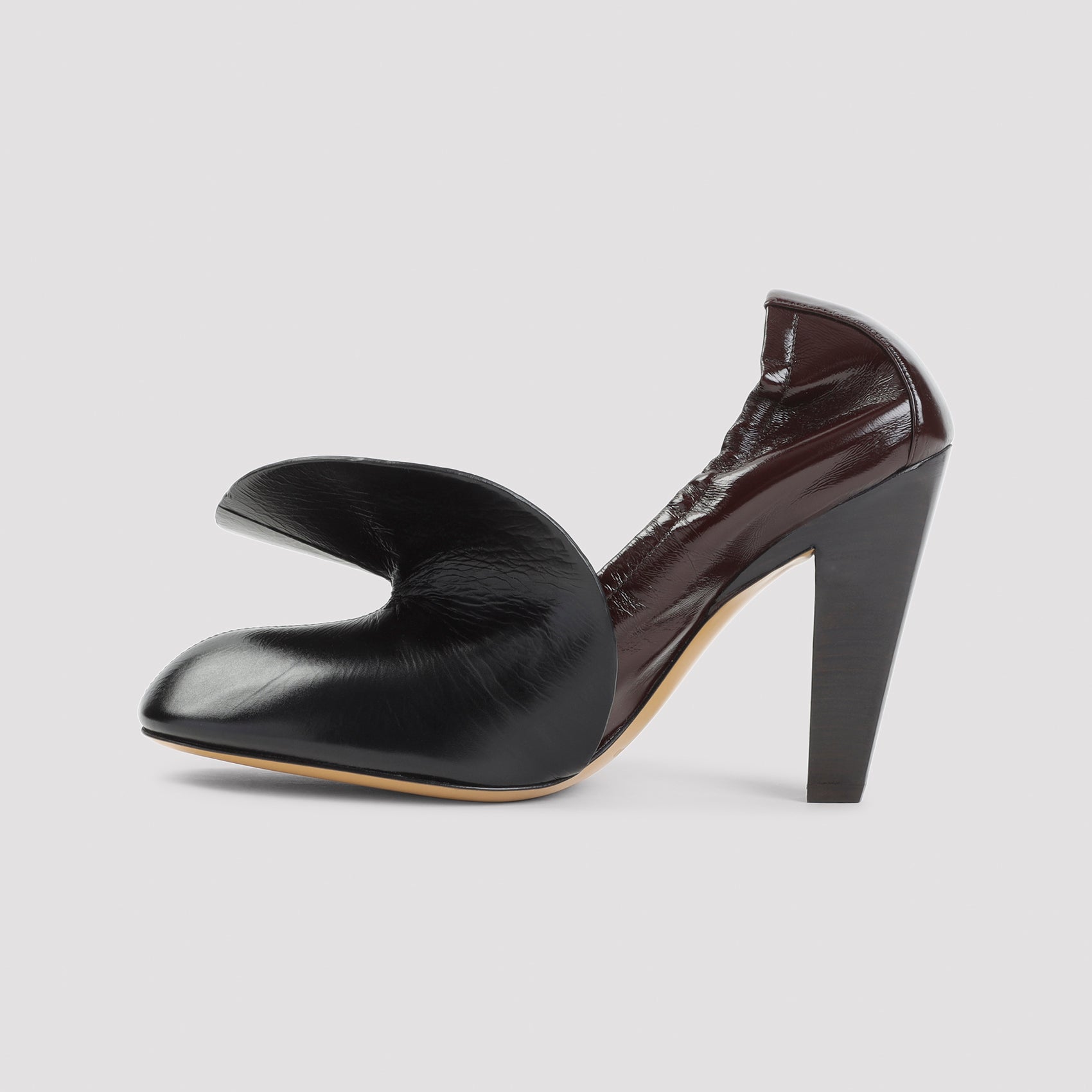 Stopper 100 Pump Black Calf Leather Shoe