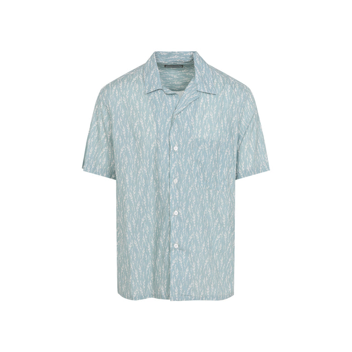 Shirt Green Cotton Lyocell