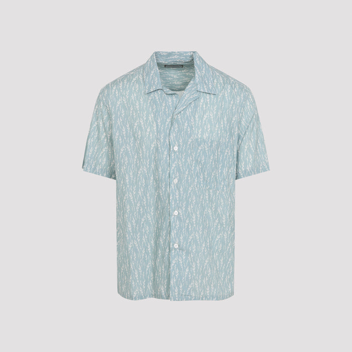 Shirt Green Cotton Lyocell