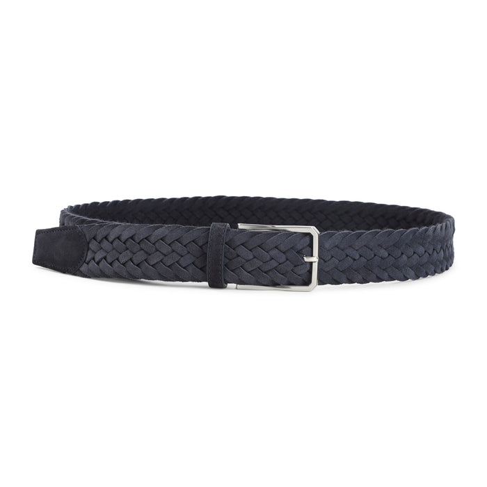 Belt Blue Suede Leather